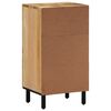 vidaXL Side Cabinet Brown Solid mango wood, engineered wood, iron
