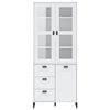 vidaXL Highboard White