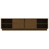 vidaXL TV Cabinet Honey brown Solid pine wood Large TV Cabinet