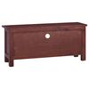 vidaXL TV Cabinet Classic Brown Solid Mahogany Wood TV Cabinet