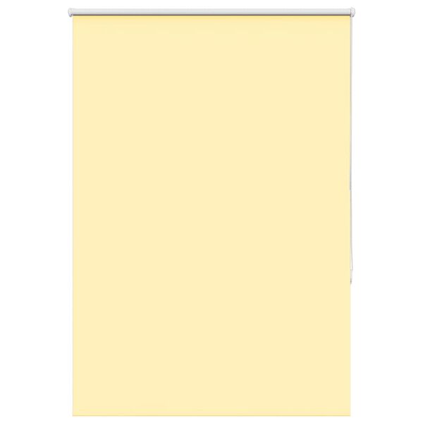 vidaXL Roller Blind Yellow 100% Polyester 43 in x 59 in