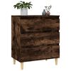 vidaXL Sideboard Smoked oak Engineered wood Medium Sideboard