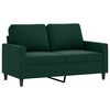 vidaXL Sofa Set Dark Green