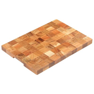 vidaXL Chopping Board 19.7"x13.4"x1.5" Solid Acacia Wood