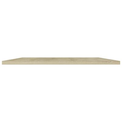 vidaXL Bookshelf Boards 4 pcs Sonoma Oak 31.5"x19.7"x0.6" Engineered Wood