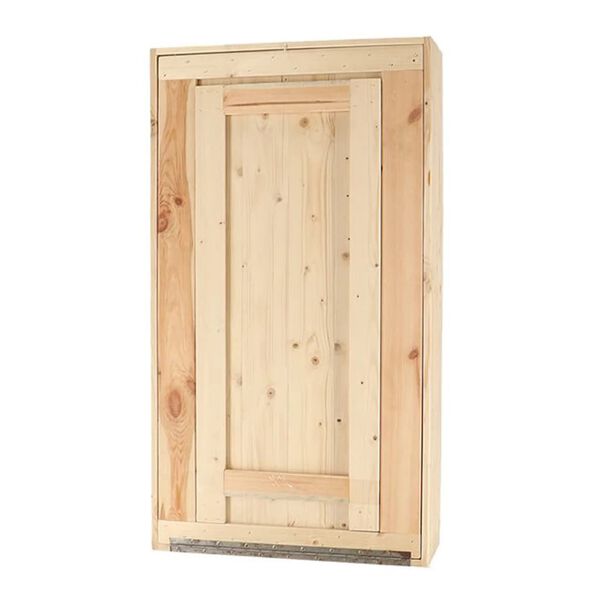 Esschert Design Outdoor Table Natural Wood Spruce Wood Large Foldable