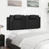 vidaXL Headboard Cushion Black