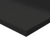 vidaXL Shelf Set of 8 High gloss black Engineered wood