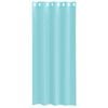 vidaXL Voile Curtains with Grommets 2 pcs Turquoise
