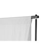 vidaXL Backdrop Support System 20 x 10 ft White
