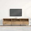 vidaXL TV Cabinet Artisan oak 59.06 x 11.81 x 17.52 in Engineered wood