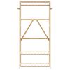 vidaXL Clothes Rack Bamboo 31.5 x 15.7 x 68.9 in Bamboo Clothes Rack