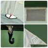vidaXL Camping Tent Cabin 4-Person Green Waterproof