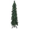 vidaXL Fake Christmas Tree Green PVC Medium Decorative Features