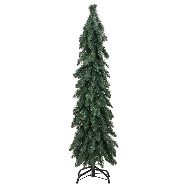 vidaXL Fake Christmas Tree Green PVC Medium Decorative Features