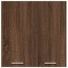 vidaXL Hanging Cabinet Brown Oak Engineered Wood Medium Hanging Cabinet