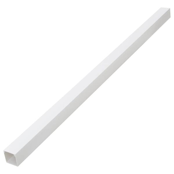 vidaXL Cable Trunking 3.9"x1.6" 32.8' PVC