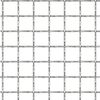 vidaXL Crimped Garden Wire Fence Stainless Steel 19.7"x19.7" 0.4"x0.4"x0.1"