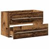 vidaXL Bathroom Sink Cabinet Old Wood 80x38,5x48 cm Engineered Wood
