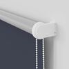 vidaXL Roller Blind Marine 100% polyester, aluminum top rail Medium