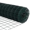 vidaXL Fence with Post Green 3.94 x 82.02 ft Steel