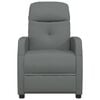 vidaXL Massage Chair Dark Grey Polyester Large Massage Chair