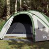 vidaXL Camping Tent Dome 4-Person Green Waterproof