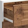 vidaXL Kitchen Base Cabinet Old Wood Engineered Wood Standard