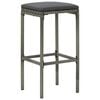 vidaXL Garden Bar Set Grey, Anthracite, Acacia