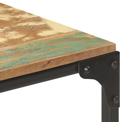 vidaXL Console Table 43.3"x11.8"x29.5" Solid Reclaimed Wood