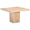 vidaXL Dining Table Natural wood Solid mango wood Medium Durable