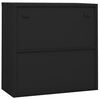 vidaXL Office Cabinet Anthracite Steel 35.4x15.7x35.4 in Office Cabinet