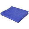 vidaXL Pool Cover Set of 2 Dark blue Polyethylene 155 x 81.5 x 3.9 in