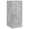 vidaXL TV Wall Cabinet Concrete Grey Engineered Wood TV Wall Cabinet
