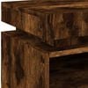 vidaXL Bedside Cabinet Set of 2 Smoked Oak Engineered wood Medium