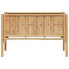 vidaXL Garden Raised Bed Brown 110 x 35 x 70 cm bamboo