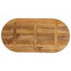 vidaXL Table Top Oak Solid mango wood 43.3 x 19.7 in Durable Table Top