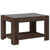 vidaXL Coffee Table Brown Oak Engineered wood Small Coffee Table