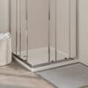 vidaXL Square ABS Shower Base Tray White 31.5"x31.5"