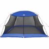 vidaXL Mosquito Tent with Roof Azure Blue 149.61 x 149.61 x 88.58 in