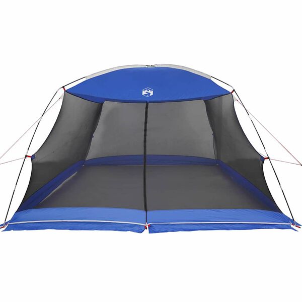vidaXL Mosquito Tent with Roof Azure Blue 149.61 x 149.61 x 88.58 in