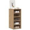 vidaXL Shoe Cabinet Artisan Oak Engineered Wood Medium Shoe Cabinet