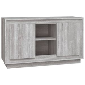 vidaXL Sideboard Grey Sonoma Engineered wood Medium Sideboard