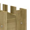 vidaXL Garden Raised Bed Natural wood Vacuum pressure impregnated pinewood