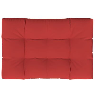 vidaXL Pallet Cushion Red 47.2"x31.5"x4.7" Fabric