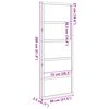 vidaXL Barn Door 31.5"x81.9" Solid Wood Pine