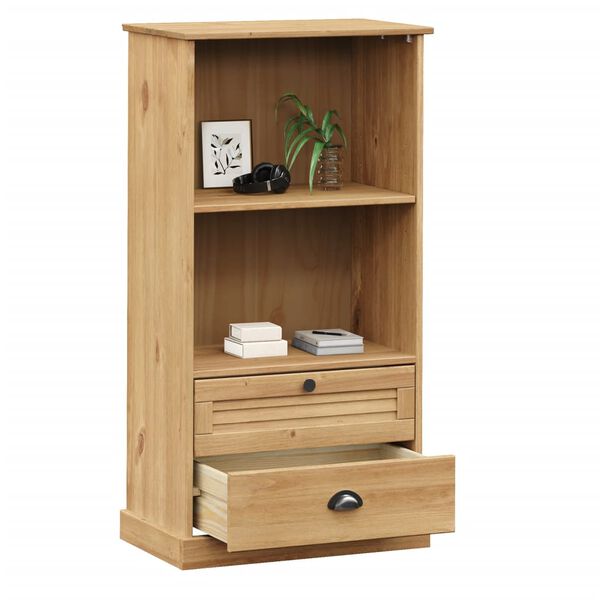 vidaXL Bookcase Honey