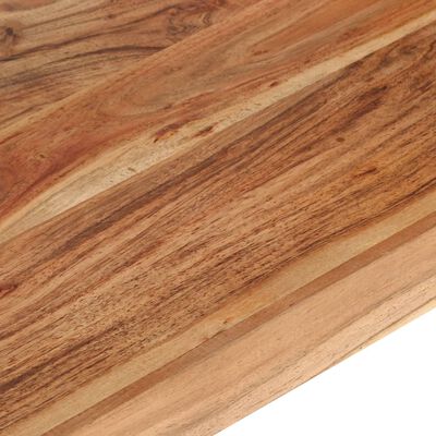 vidaXL 4-Tier Bookcase 63"x15.7"x70.9" Solid Acacia Wood