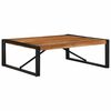 vidaXL Coffee Table Natural wood Solid acacia wood Large Simple