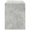 vidaXL Cabinet Concrete Grey Engineered Wood Small Sideboard